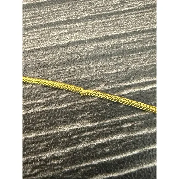 6/$25 18KGP Simple Gold Plated Necklace - Picture 2 of 3